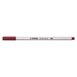 STABILO Premium-Filzstift Pinselspitze Pen 68 brush - Einzelstift - purpur