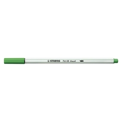 STABILO Premium-Filzstift Pinselspitze Pen 68 brush - Einzelstift - smaragdgrün