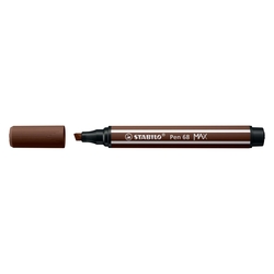 STABILO Premium-Filzstift Pen 68 MAX - braun