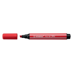 STABILO Premium-Filzstift Pen 68 MAX - karmin