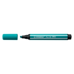 STABILO Premium-Filzstift Pen 68 MAX - türkisblau