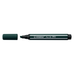 STABILO Premium-Filzstift Pen 68 MAX - grünerde