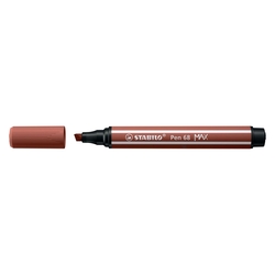 STABILO Premium-Filzstift Pen 68 MAX - siena