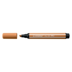 STABILO Premium-Filzstift Pen 68 MAX - ocker dunkel