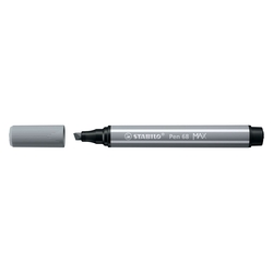 STABILO Premium-Filzstift Pen 68 MAX - mittelgrau