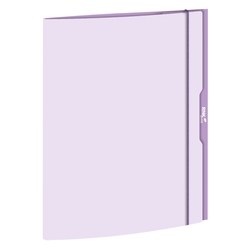 RNK Zeichenmappe frosty berry - A4, 3 Klappen mit Gummizug, Karton