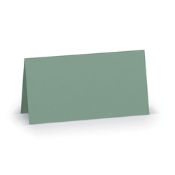 RÖSSLER Tischkarte Paperado - 10 x 10 cm, 220 g/qm, eucalyptus gerippt
