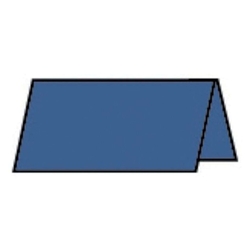 RÖSSLER Tischkarte Paperado - 10 x 10 cm, 220 g/qm, jeans gerippt