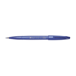 PENTEL Kalligrafiestift Sign Pen Brush - Pinselspitze, blau