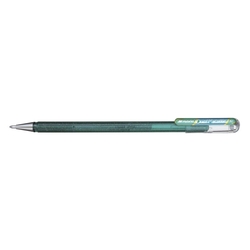 PENTEL Gelschreiber Hybrid Dual Glitter - 0,5 mm, grün/metallic blau