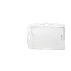DURABLE Ausweishalter Doppelbox  - für 2 Ausweise, 85 x 54 mm, transparent, 10 Stück