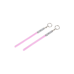 SCHNEIDERS Leuchtstäbe LED - pink, Schlüsselring, 2 Stück