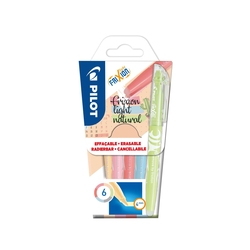 PILOT Textmarker FriXion Light Natural - M, 6er Etui