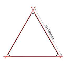 Warnzeichen Warnung vor beweglichen Zahnrädern DIN EN ISO 7010 W089