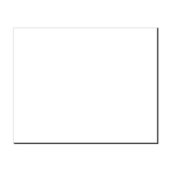 Neutrales Magnetschild 40 x 30 cm