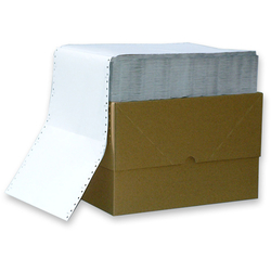 Endlospapier 6" 4-fach blanko 60/53/53/57 g/qm 1000 Blatt
