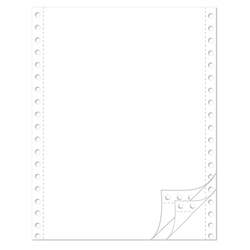 Endlospapier 12" (304,8 mm x 240 mm) 3-fach blanko 800 Satz ohne Abheftlochung