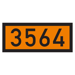 Warntafel 3564