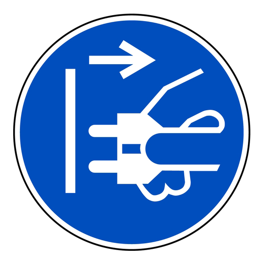 Brandschutztür-Schild 'Bitte Schließen' – 300x100 Mm, Blau, Aus Stabilem Kunststoff