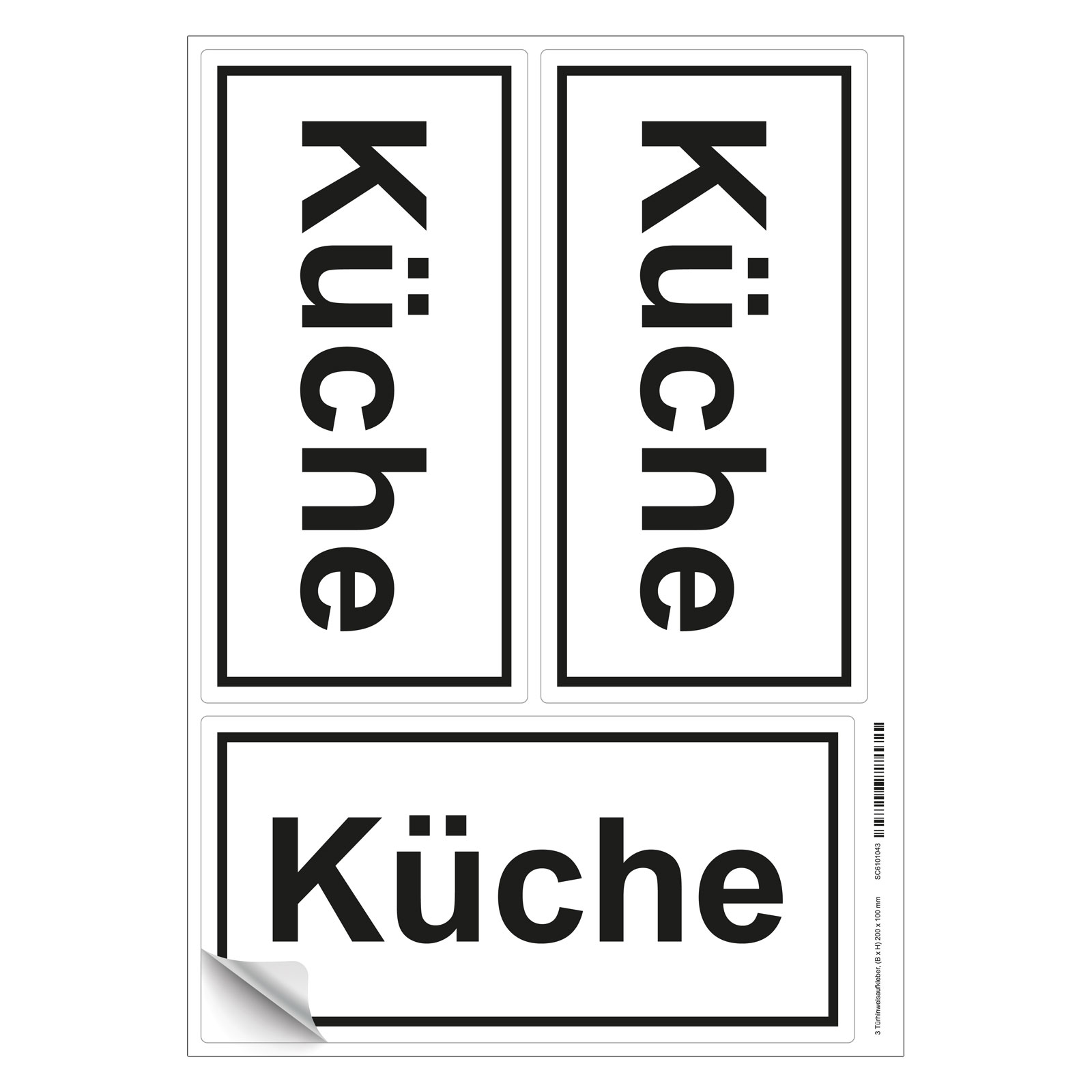 3x Warnschild „Caution – This Machine Can Be Dangerous“ – 300x100 Mm, Selbstklebendes Vinyl