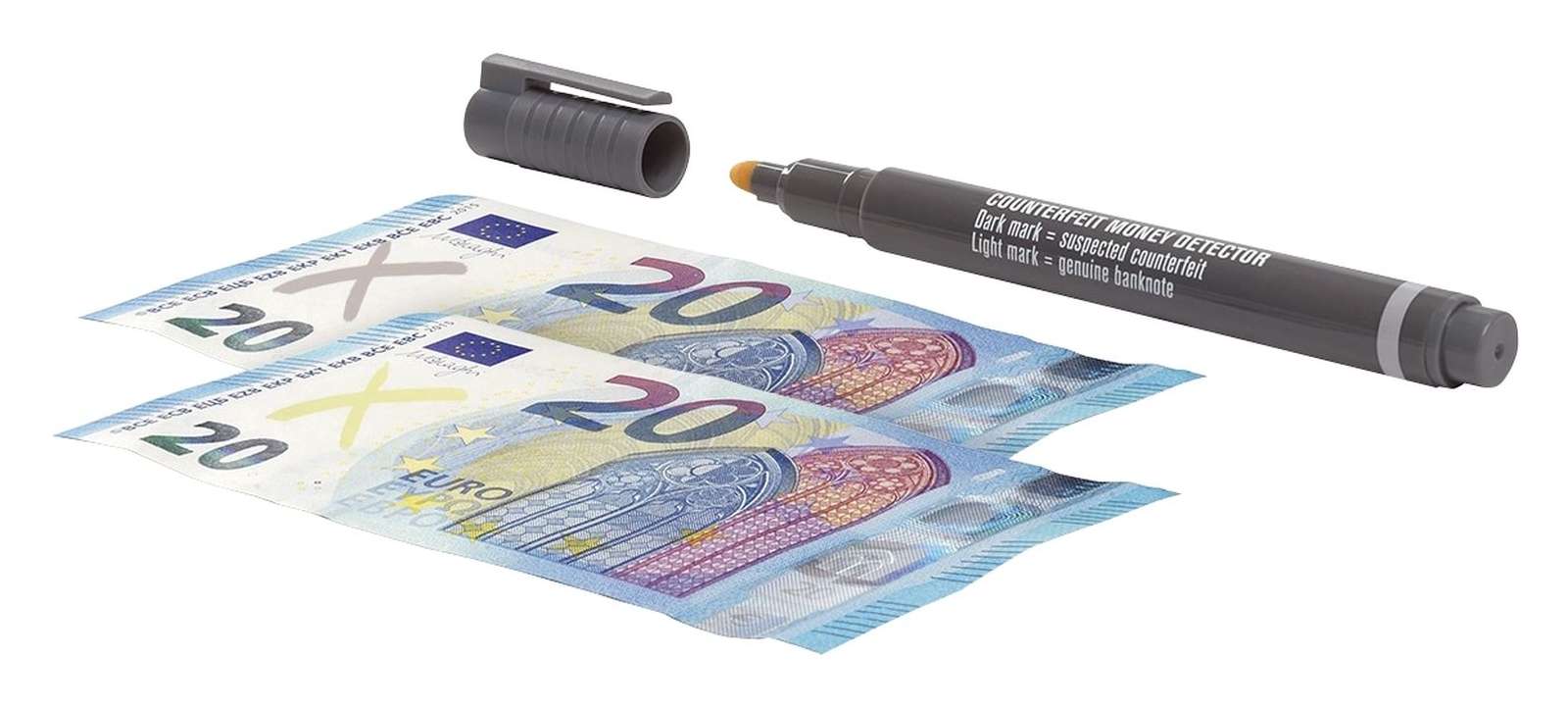 Safescan® 30 Falschgeld-Stift im Blister - Aufkleber-Shop