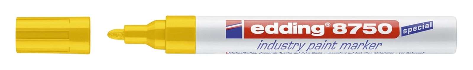 Edding Set of 6 paint markers 8750 special industry black 2-4 mm