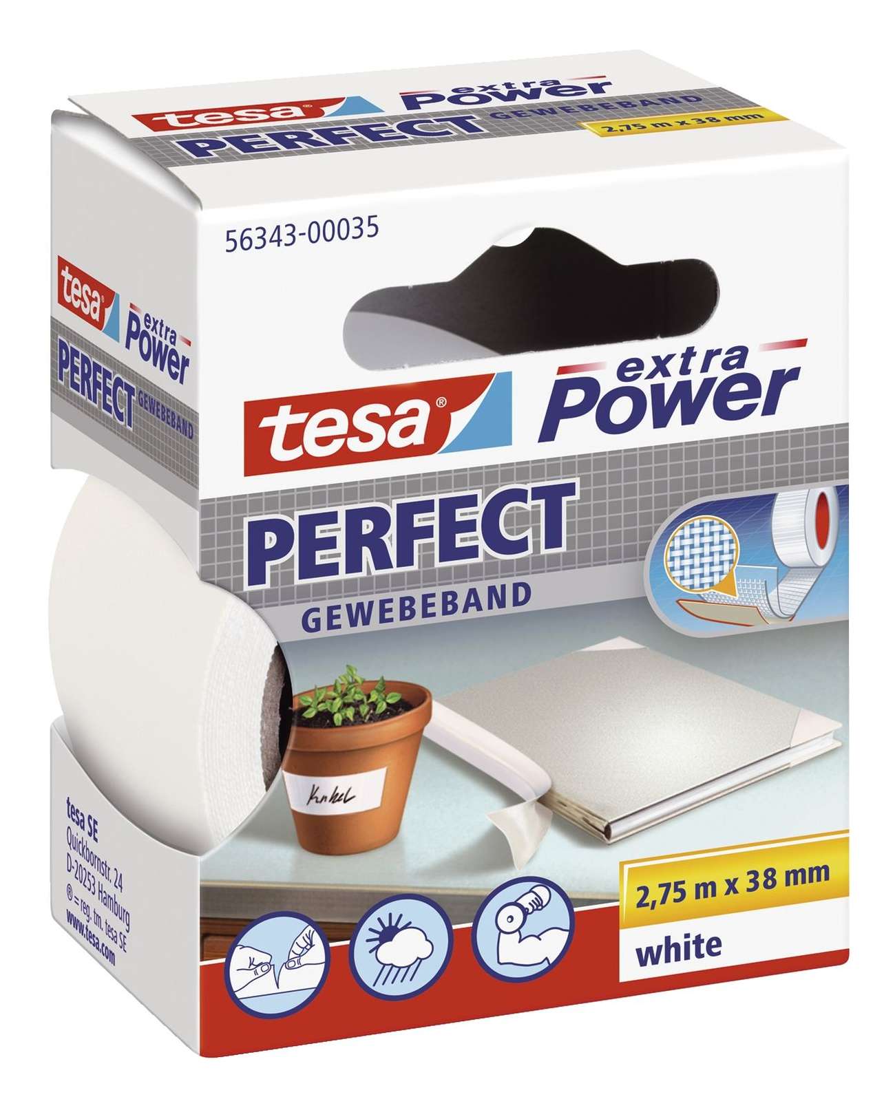 tesa-gewebeklebeband-extra-power-gewebeband-2-75-m-x-38-mm-wei