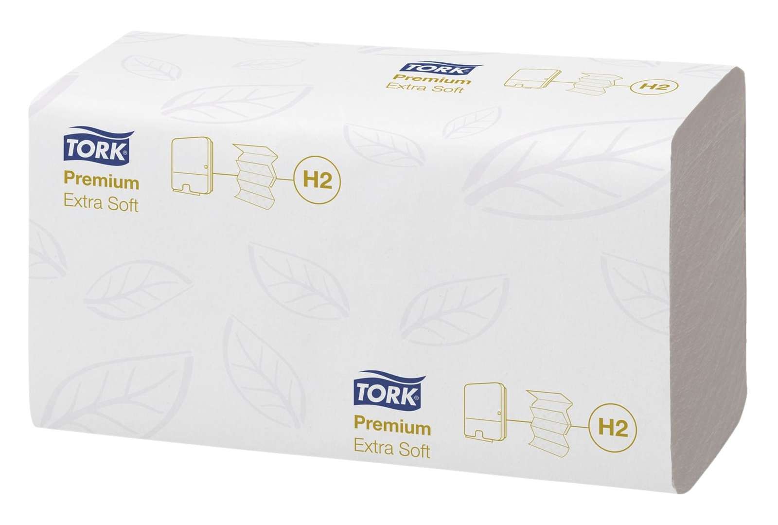 Tork Xpress® Weiche Multifold-Handtücher H2 – 2-lagig, Advanced-Qualität, 21 X 180 Tücher – Saugfähig, Zickzackfalz – Für Waschräume Mit Mittlerem Besucheraufkommen