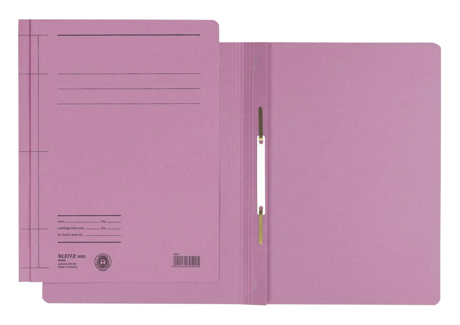 Leitz Rapid - Funda Archivadora (A4, Cartón De Manila) Amarillo 15 Schnellhefter Rapid, A4, Manilakarton