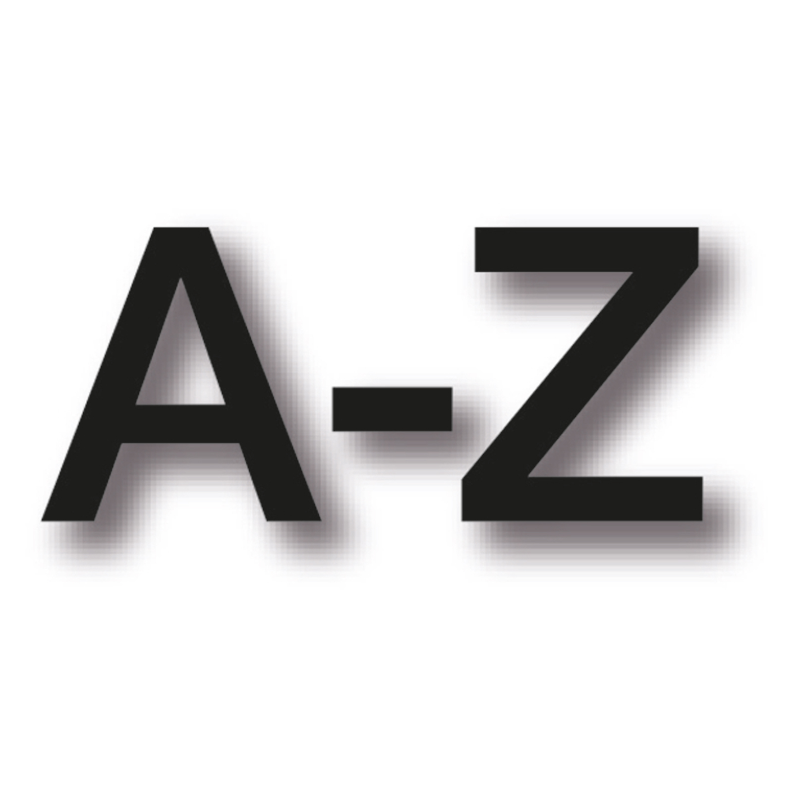 selbstklebende Ziffern 0 - 9 in Schwarz - Aufkleber-Shop