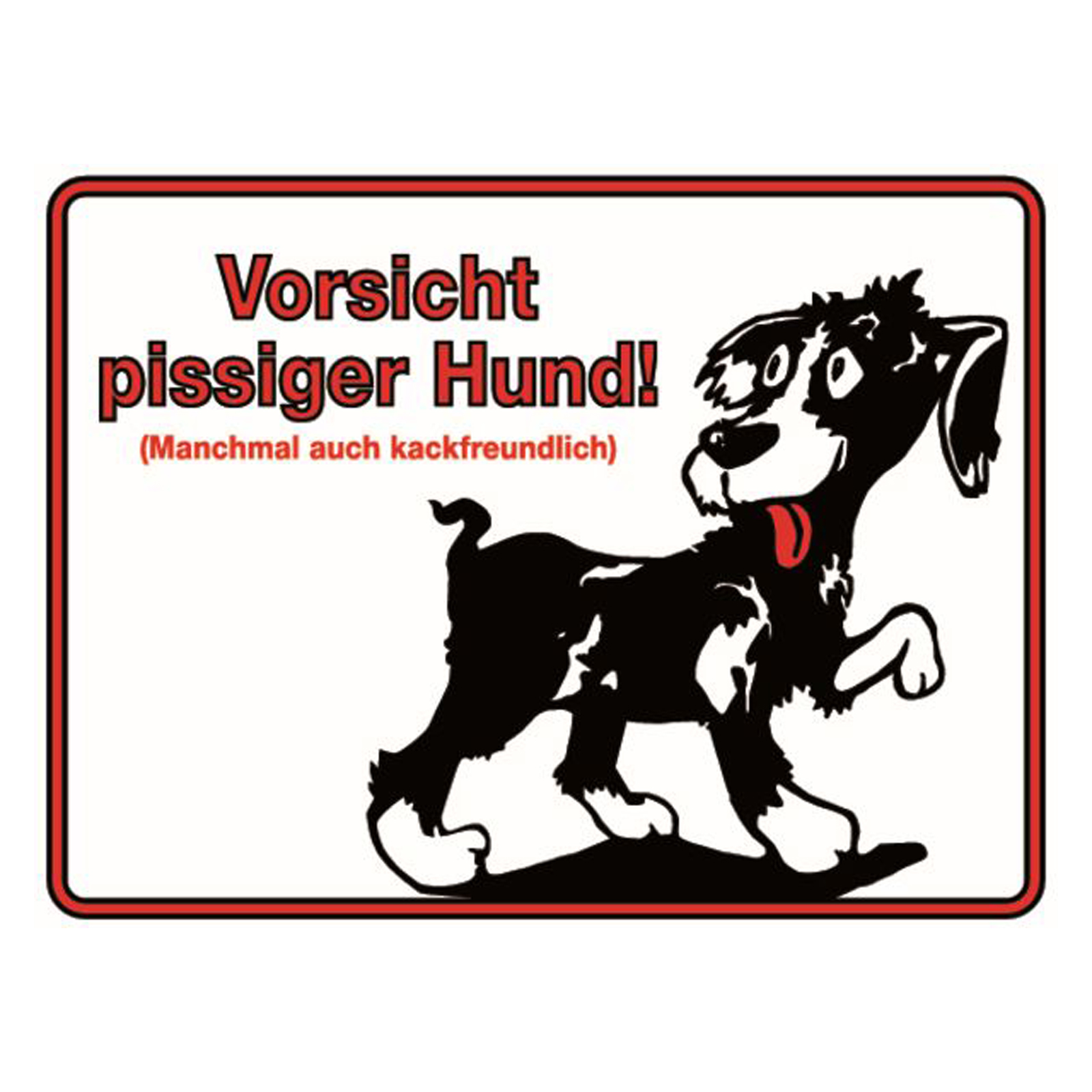 achtung hund