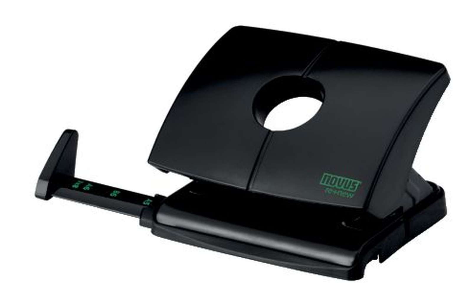 Rapid SP30 Locher Schwarz - 2-fach Lochung Für 30 Blatt, Ergonomischer Metall Locher