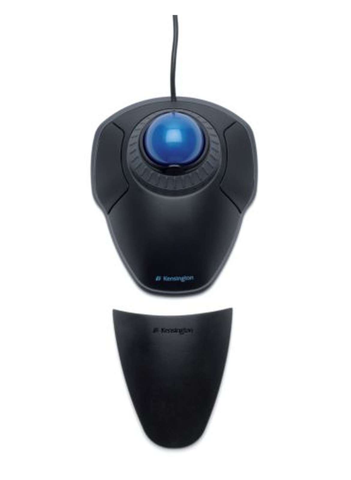 Kensington® Trackball Orbit Scroll Ring, kabelgebunden schwarz
