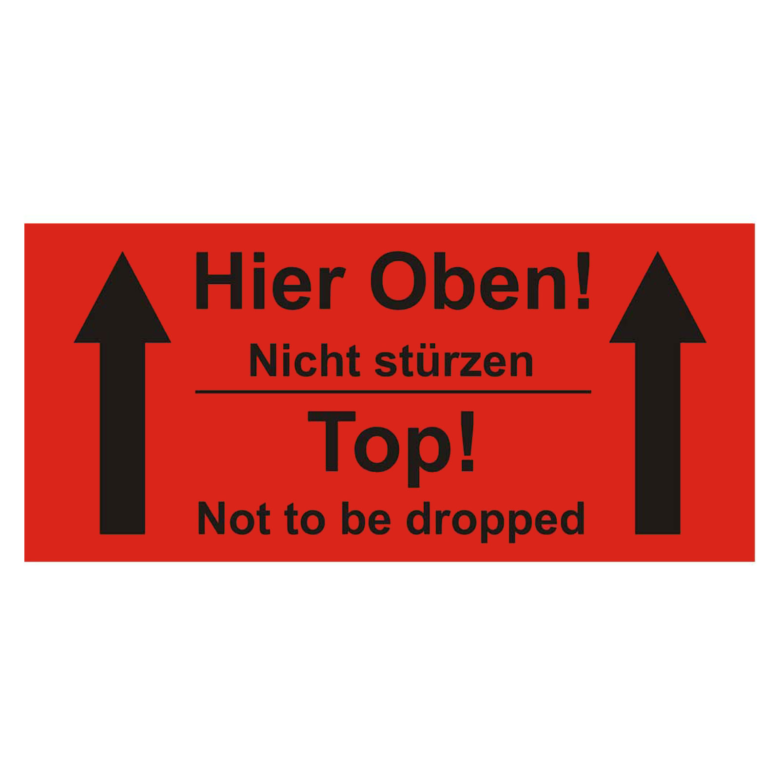 Hier Oben Fühle Ich Mich Frei Bruder Aufkleber Hier Oben | Rot - Aufkleber-Shop