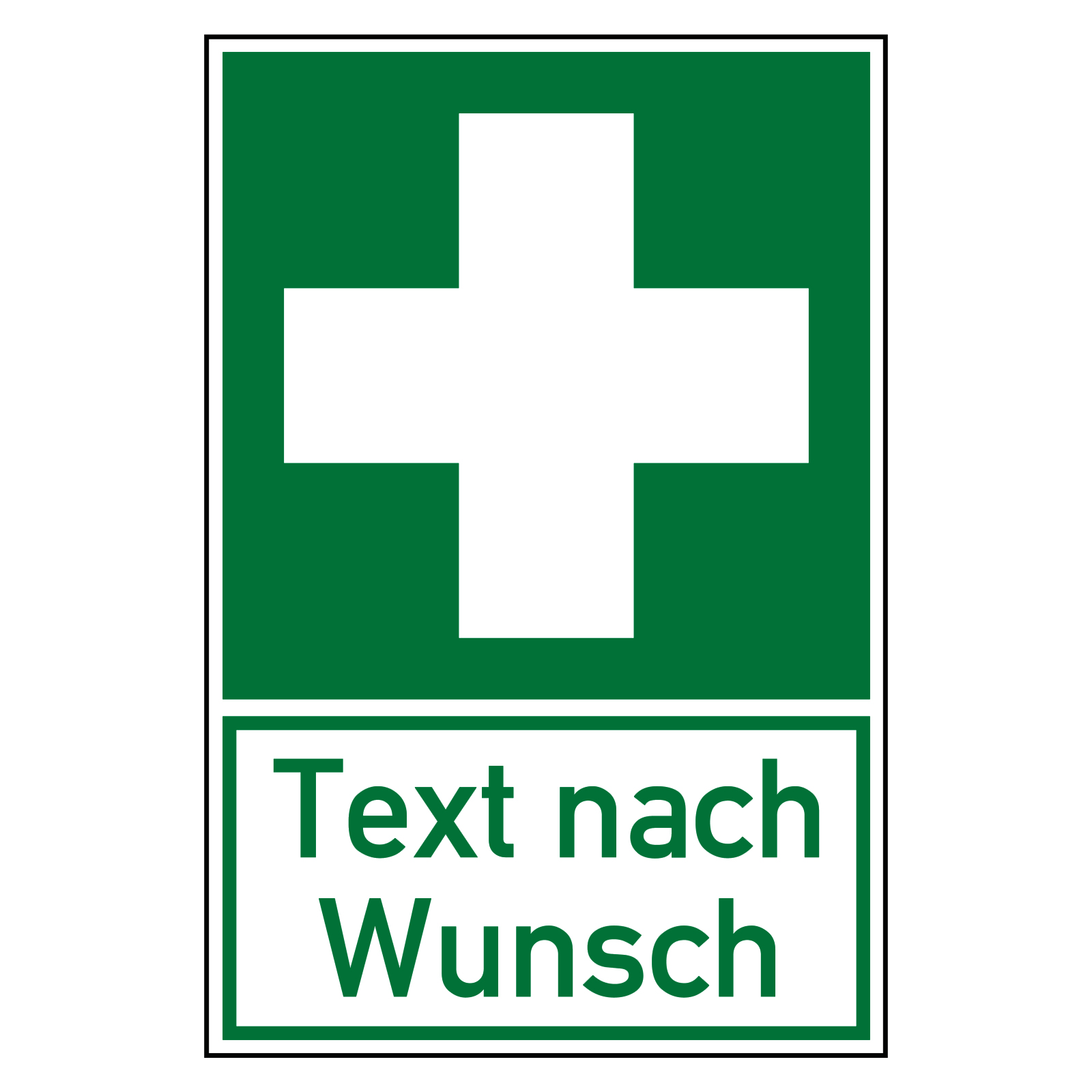 5er Set Erste Hilfe Aufkleber – Nachleuchtend Nach DIN/ISO, Selbstklebend, 5x5 Cm, Perfekt Für Verbandskästen & Türen
