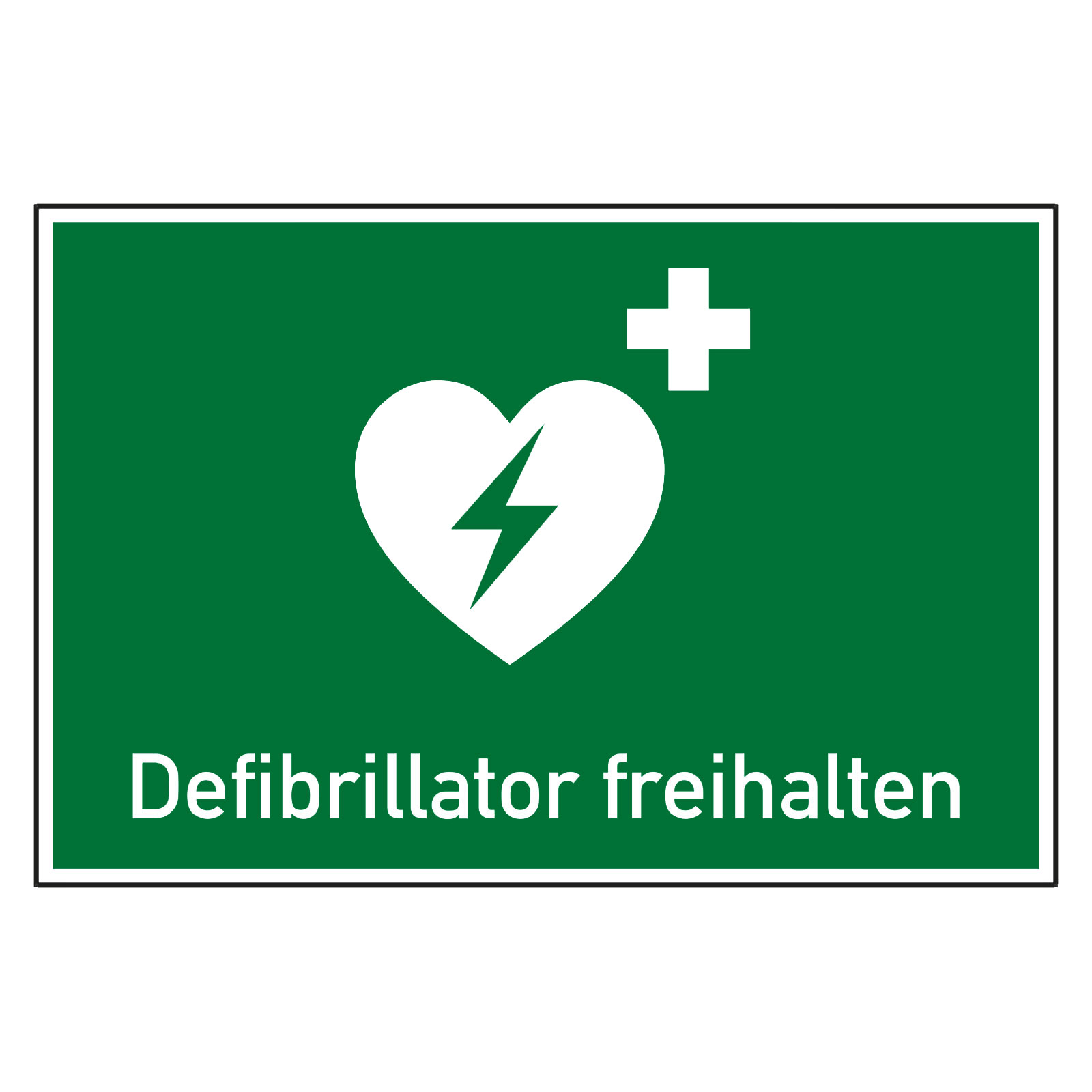 Aufkleber Rettungszeichen E010 Automatisierter externer Defibrillator (AED) ISO 7010 | Aufkleber | Rettungszeichen | Schilder und Kennzeichnungen Aufkleber Rettungszeichen E010 Automatisierter externer Defibrillator (AED) ISO 7010 | Aufkleber | Rettungszeichen | Schilder und Kennzeichnungen