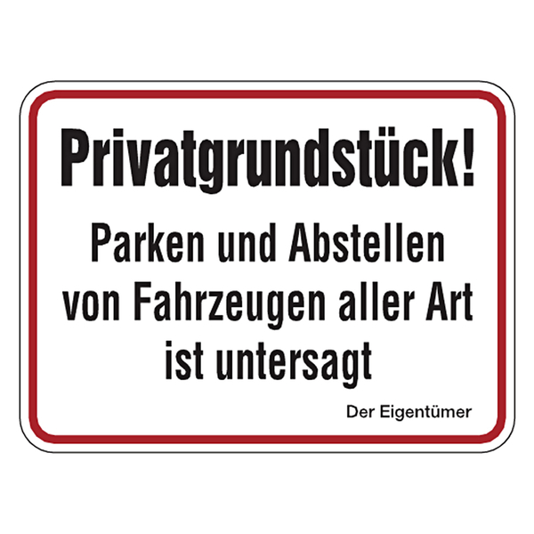 Parkplatzschild Alu B400xH600 mm Nur für Behinderte online kaufen