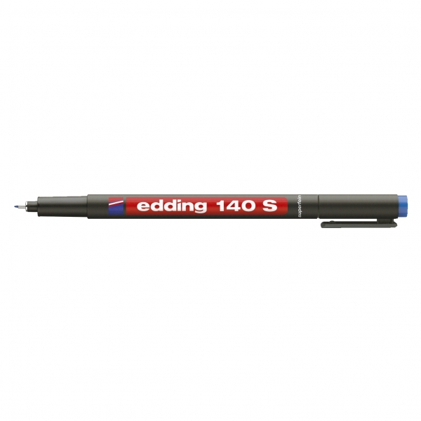 Edding 140 S - OHP-Marker, permanent, 0,3 mm, blau, 2,45
