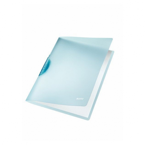 Leitz Klemmmappe ColorClip Bebop A4 - Weiße Aktenmappe Mit Clip