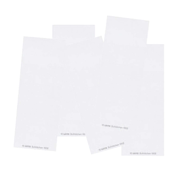 LEITZ Blanko-Beschriftungsschildchen, (B)60 x (H)14 mm, weiß
