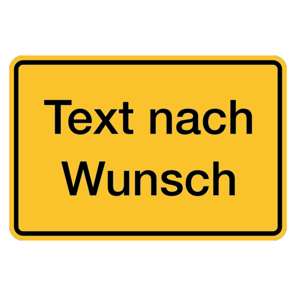 Hinweisschild 