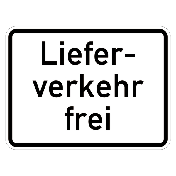 Verkehrsschild Beginn eines verkehrsberuhigten Bereiches in Alu -  Aufkleber-Shop