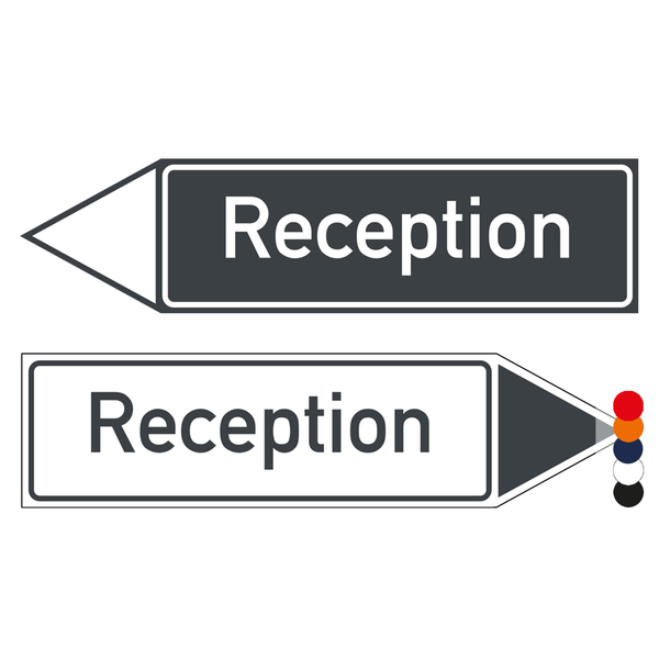 Wegweiser Pfeil Reception