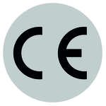 CE-Zeichen Etikett R127 - Ø 19 mm 500er Rolle