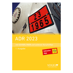 Gefahrgut-Buch ADR 2023 Vorschriften für den Straßenverkehr