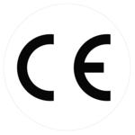 CE-Zeichen Etikett R126-1 - Ø 19 mm 500er Rolle
