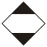 Gefahrzettel Placards In begrenzten Mengen verpackte gef&auml;hrliche G&uuml;ter Folie 250 x 250 mm Einzeletikett