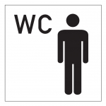 WC-Toiletten-Schilder