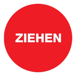 Türetikett / Aufkleber "Ziehen" rot in verschiedenen Größen