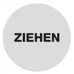 Türetikett / Aufkleber "Ziehen" silber